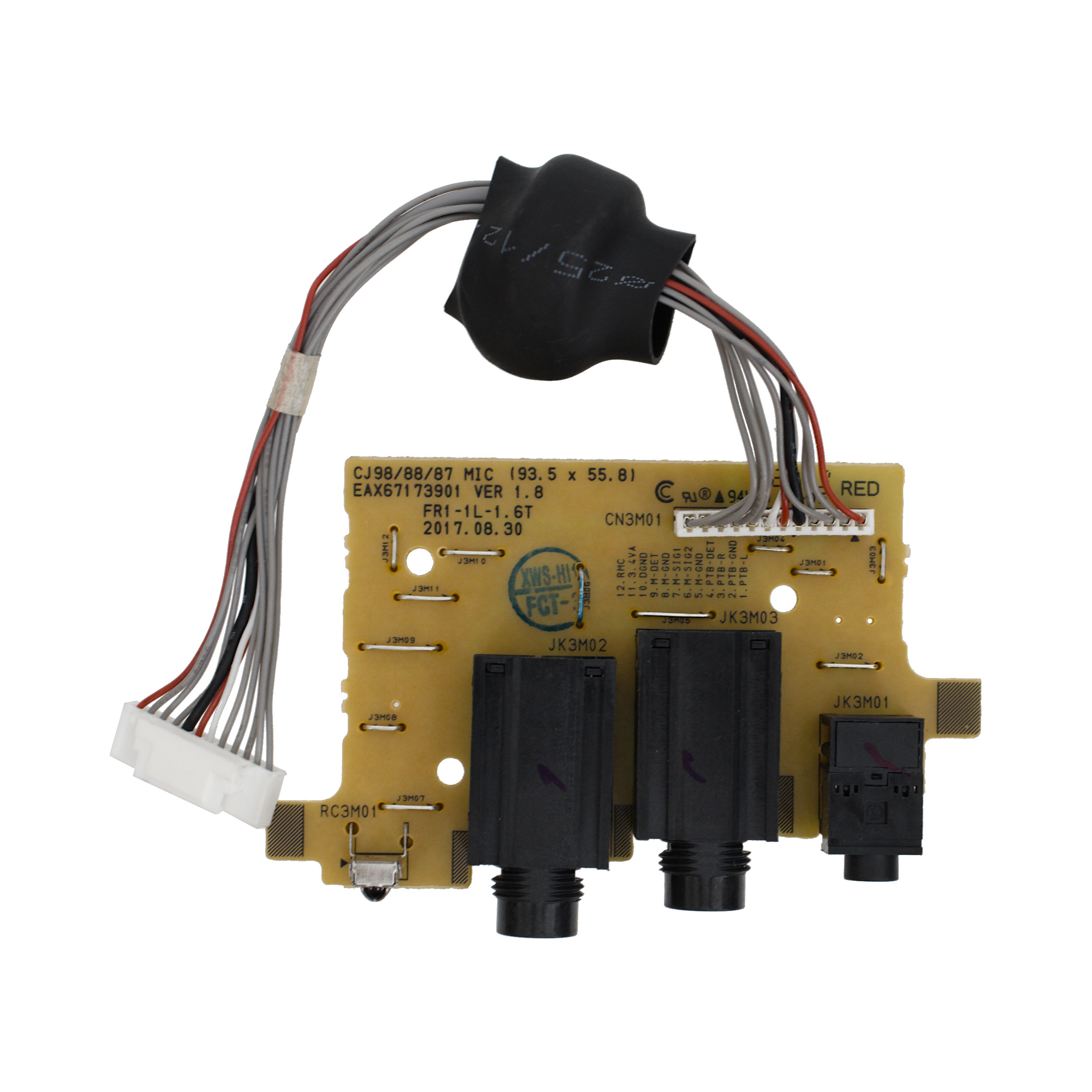 Placa de conexão microfone Mini System LG CJ87-AB, CJ88-AB, CJ98